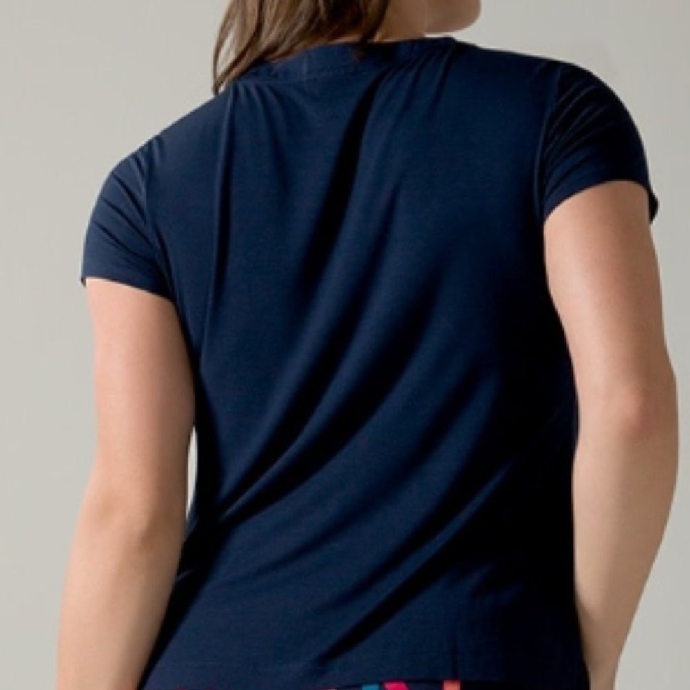 NWT Soma COOL NIGHTS Tee & Crop Pant Set - Picture 4 of 7